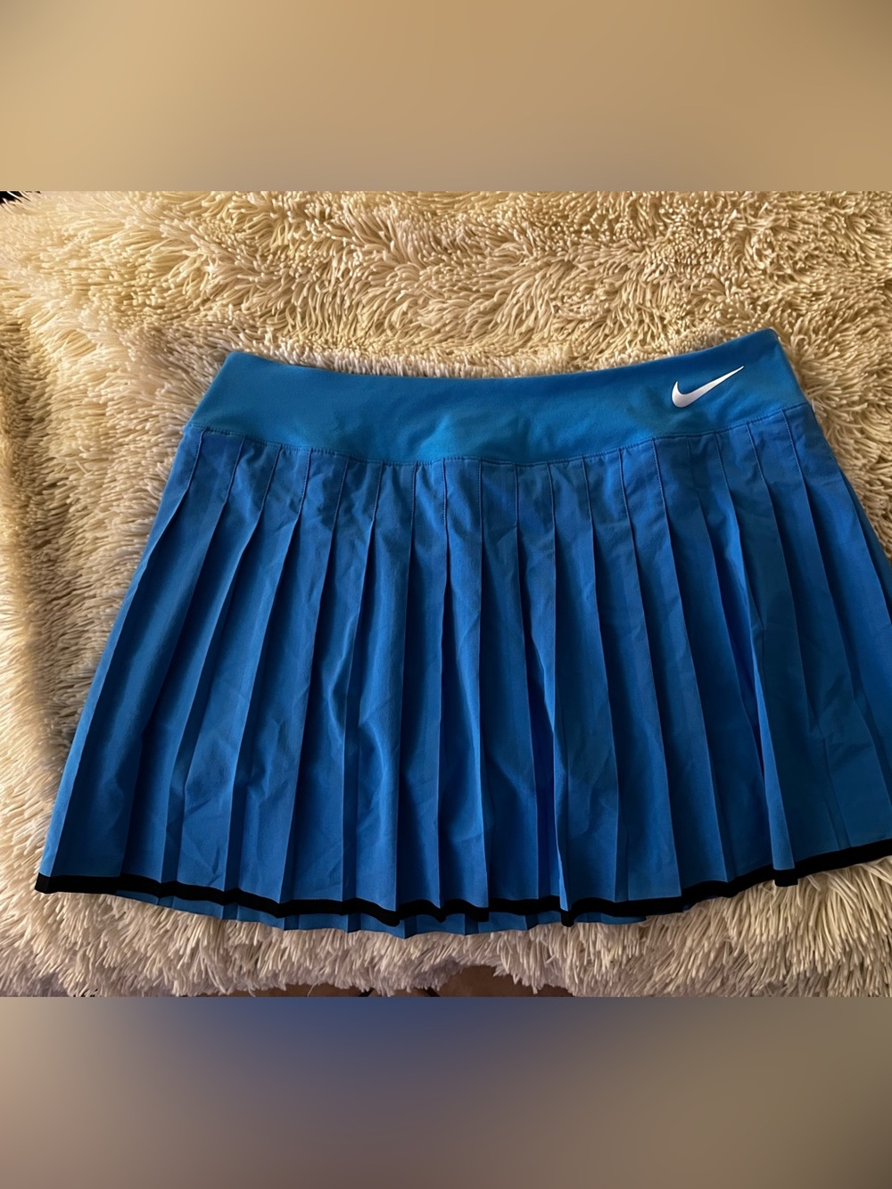 Nike Bright Blue Pleated Skater Skirt